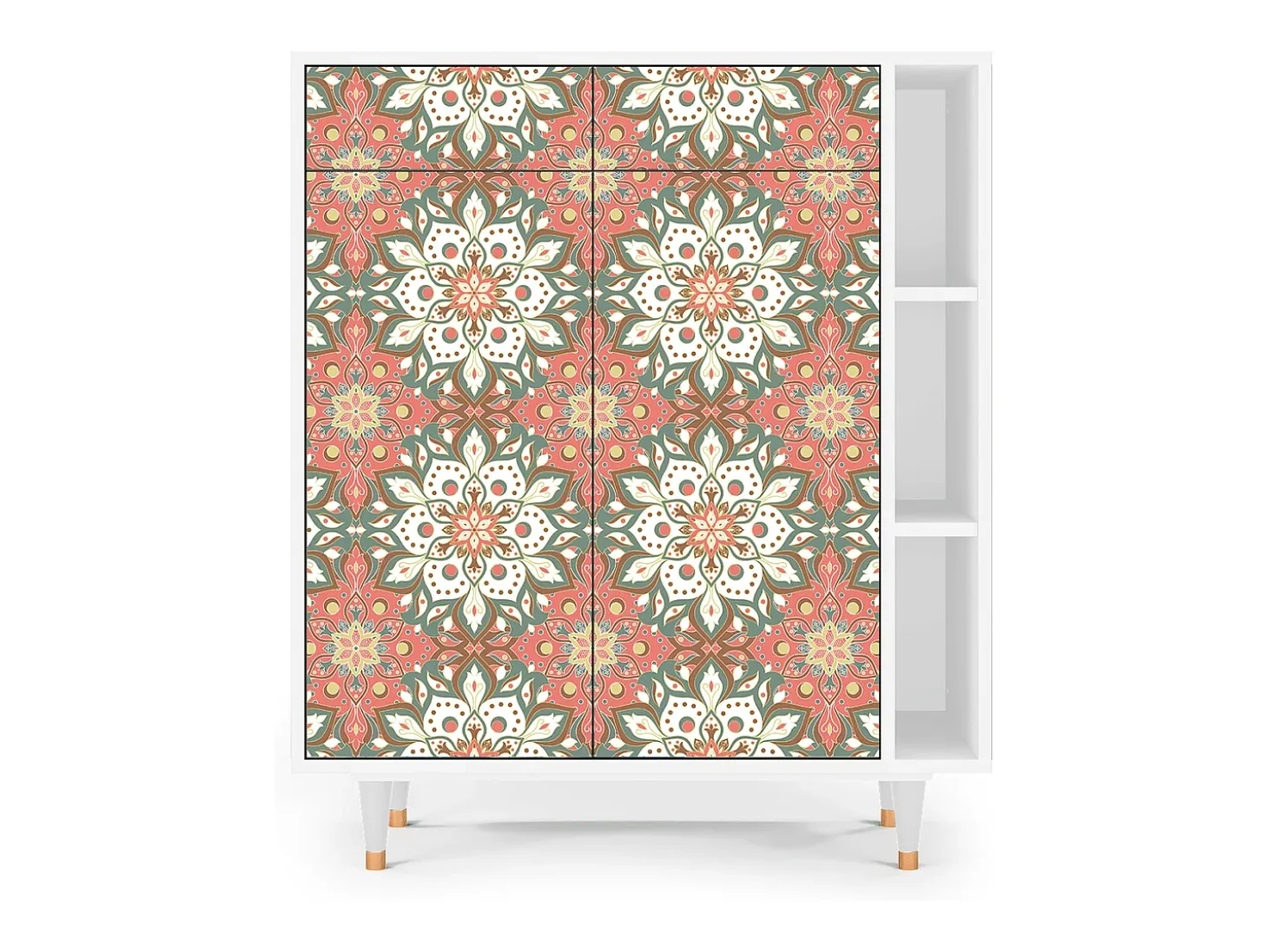 Aparador - 96х110х41 cm - BS6 - Peach Grove, Blanco