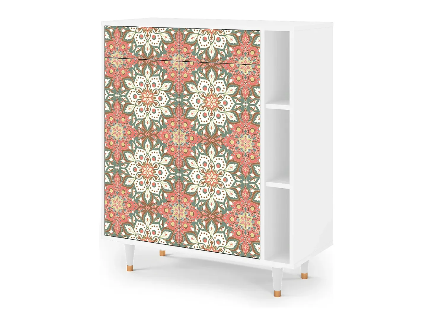 Aparador - 96х110х41 cm - BS6 - Peach Grove, Blanco