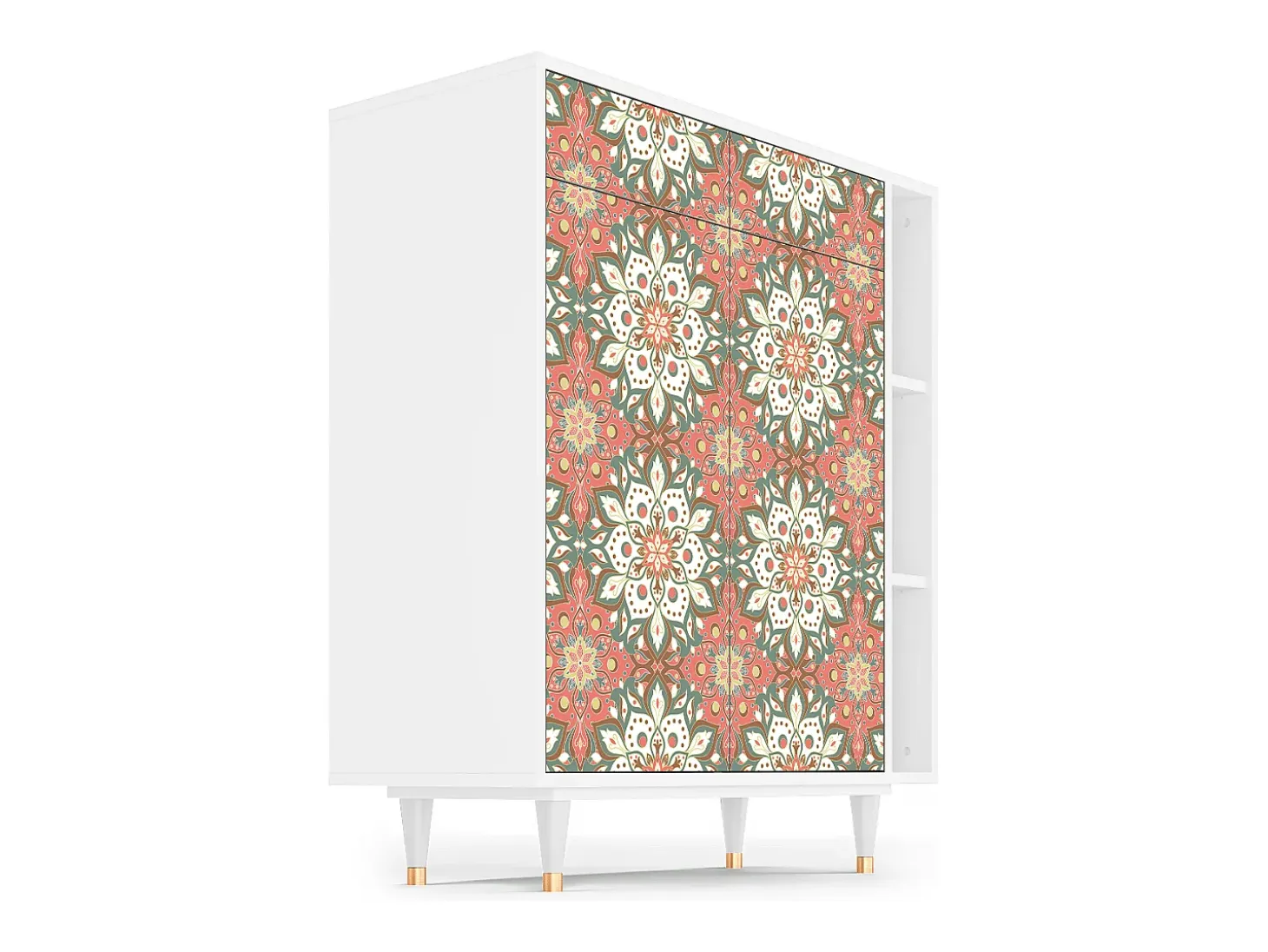 Aparador - 96х110х41 cm - BS6 - Peach Grove, Blanco