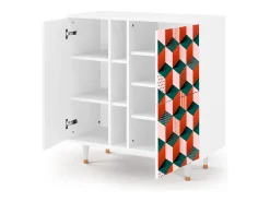 Aparador - 94х96х41 cm - BS5 - Pepsi-Cola, Blanco