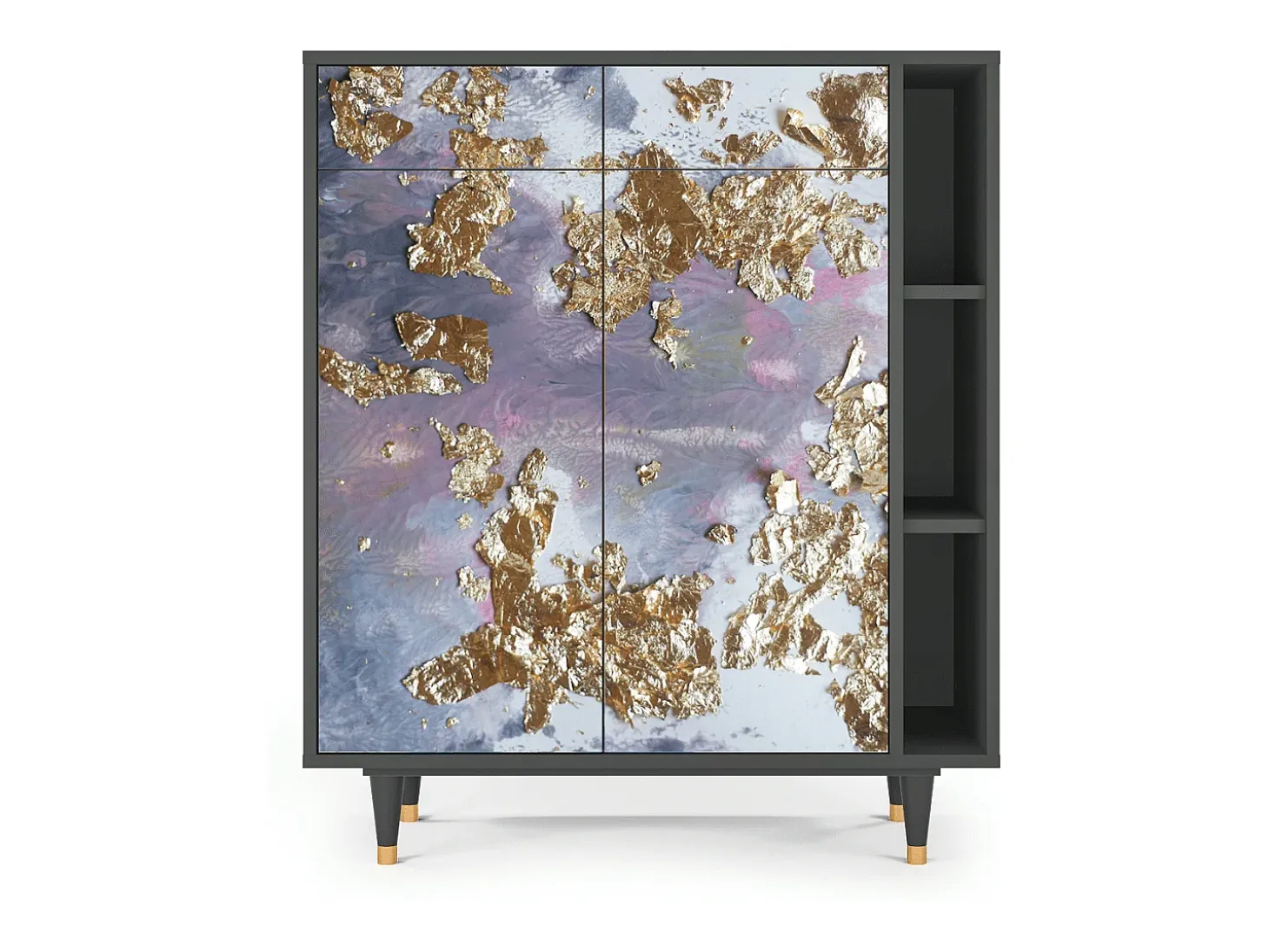 Aparador - 96х110х41 cm - BS6 - Planet Earth, Antracita