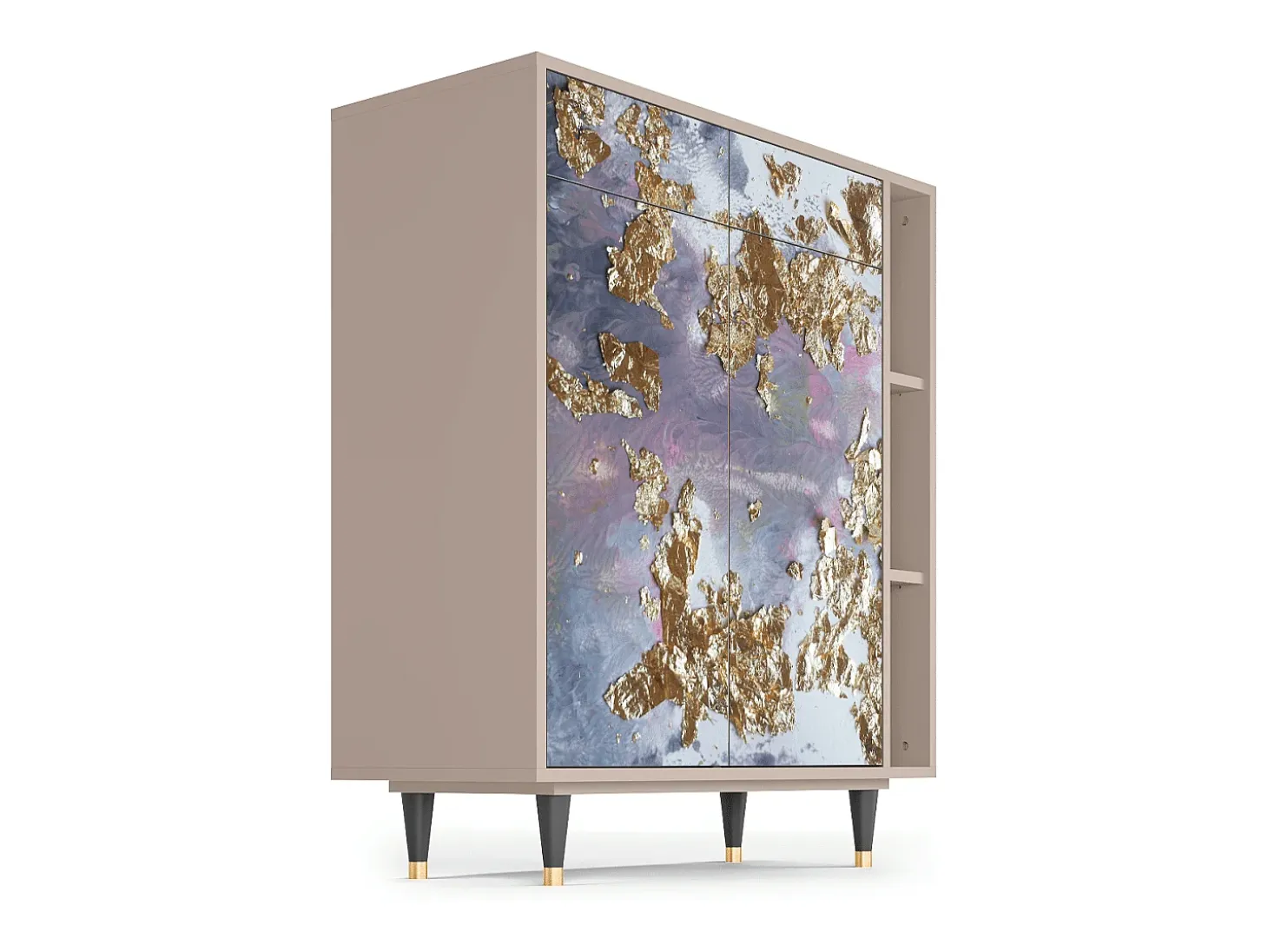 Aparador - 96х110х41 cm - BS6 - Planet Earth, Latte
