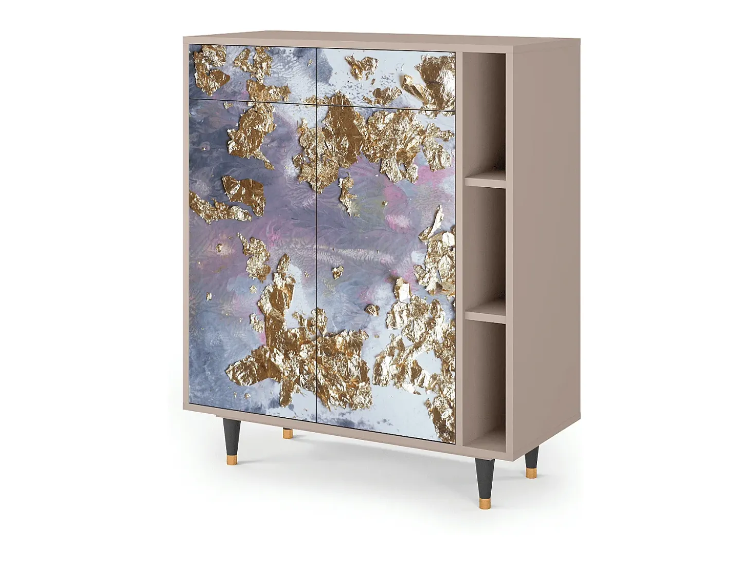 Aparador - 96х110х41 cm - BS6 - Planet Earth, Latte