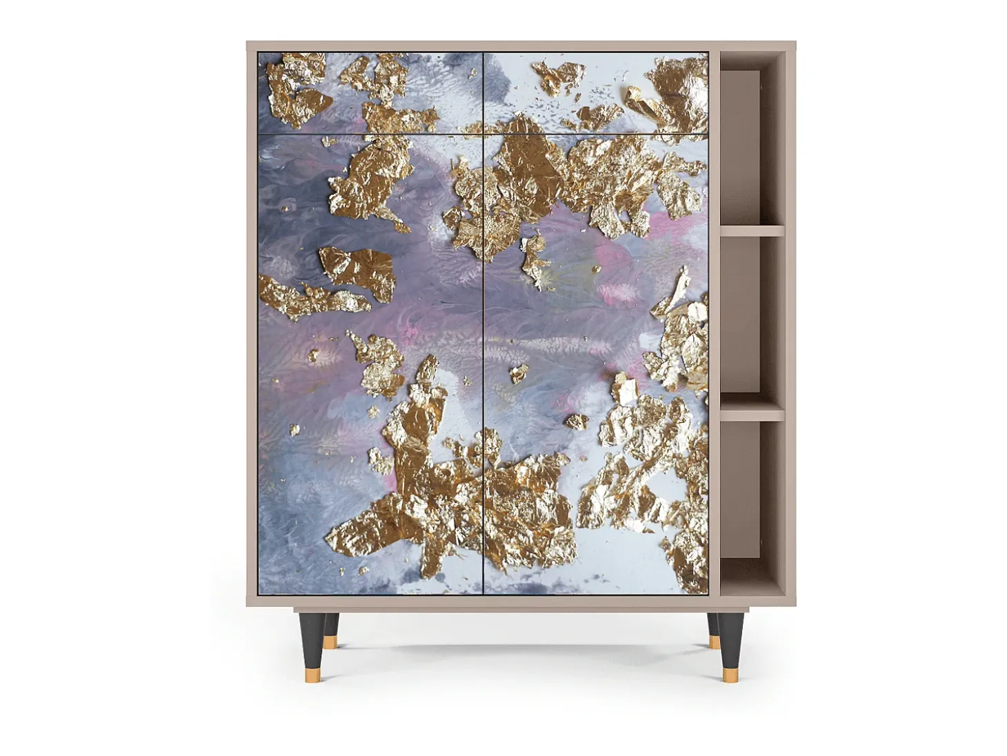 Aparador - 96х110х41 cm - BS6 - Planet Earth, Latte