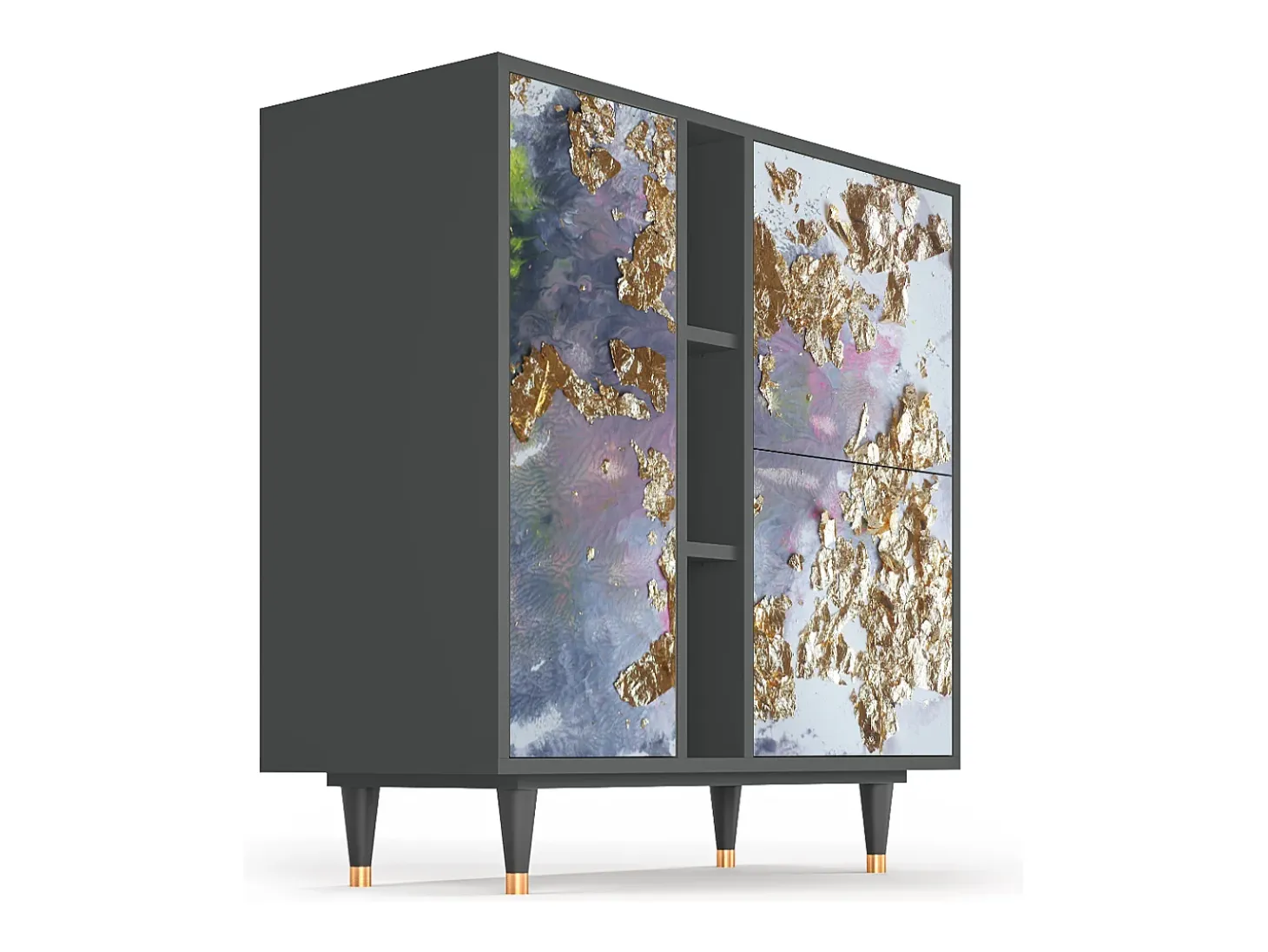 Aparador - 94х96х41 cm - BS5 - Planet Earth, Antracita