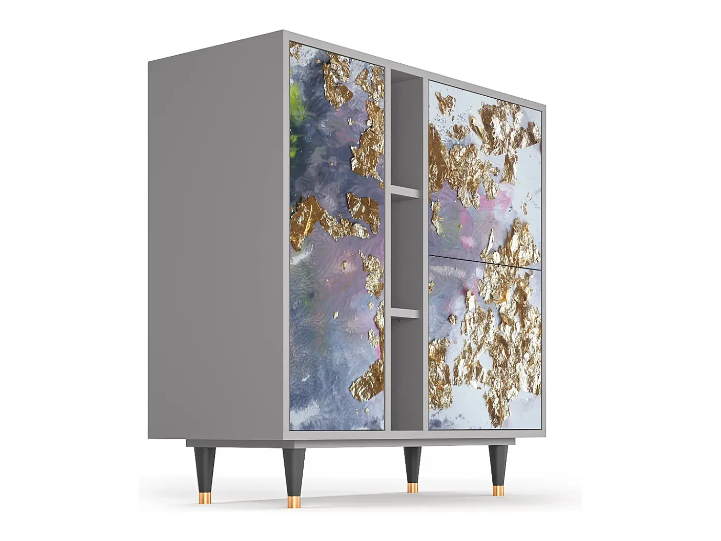 Aparador - 94х96х41 cm - BS5 - Planet Earth, Gris