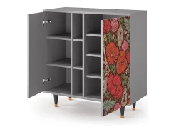 Aparador - 94х96х41 cm - BS5 - Poppy Garden, Gris