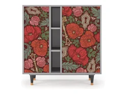 Aparador - 94х96х41 cm - BS5 - Poppy Garden, Gris