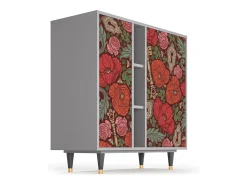 Aparador - 94х96х41 cm - BS5 - Poppy Garden, Gris