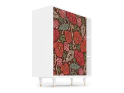 Aparador - 96х110х41 cm - BS6 - Poppy Garden, Blanco