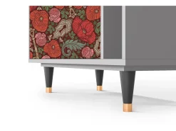 Aparador - 96х110х41 cm - BS6 - Poppy Garden, Gris