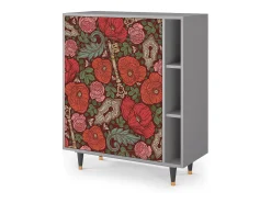 Aparador - 96х110х41 cm - BS6 - Poppy Garden, Gris