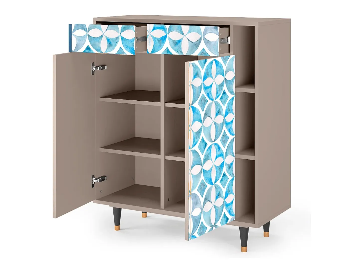 Aparador - 96х110х41 cm - BS6 - Porto Mood, Latte