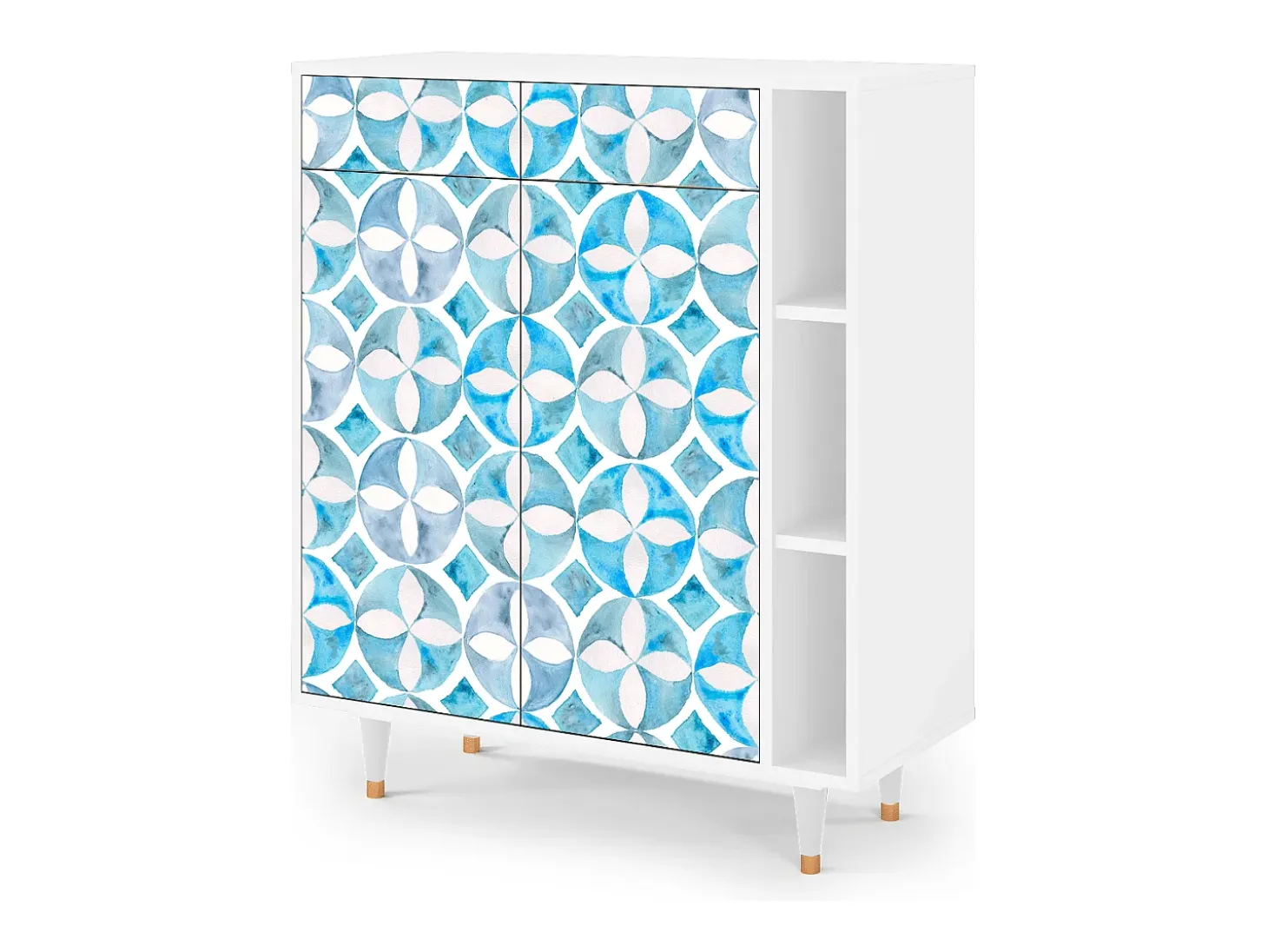Aparador - 96х110х41 cm - BS6 - Porto Mood, Blanco