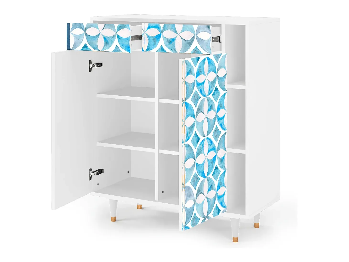 Aparador - 96х110х41 cm - BS6 - Porto Mood, Blanco