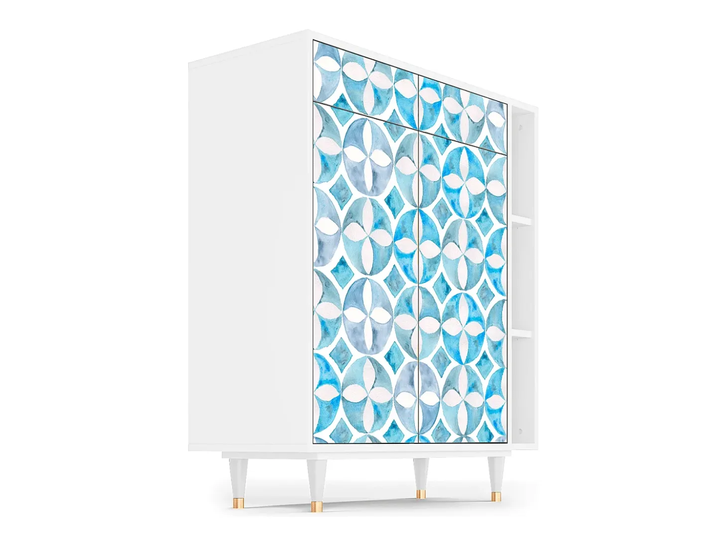 Aparador - 96х110х41 cm - BS6 - Porto Mood, Blanco