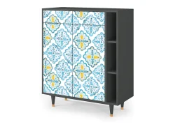 Aparador - 96х110х41 cm - BS6 - Portugese tiles, Antracita