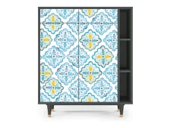 Aparador - 96х110х41 cm - BS6 - Portugese tiles, Antracita