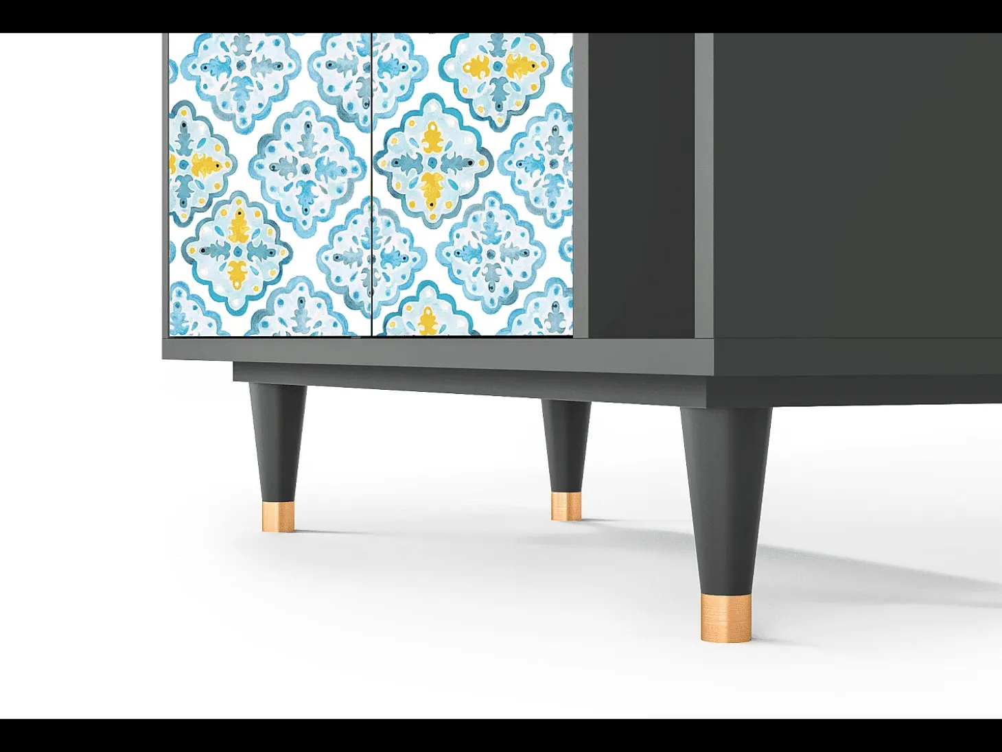 Aparador - 96х110х41 cm - BS6 - Portugese tiles, Antracita