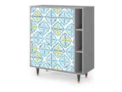 Aparador - 96х110х41 cm - BS6 - Portugese tiles, Gris