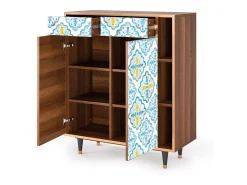 Aparador - 96х110х41 cm - BS6 - Portugese tiles, Nogal