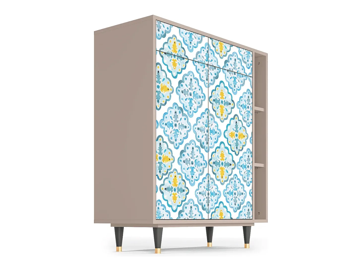 Aparador - 96х110х41 cm - BS6 - Portugese tiles, Latte