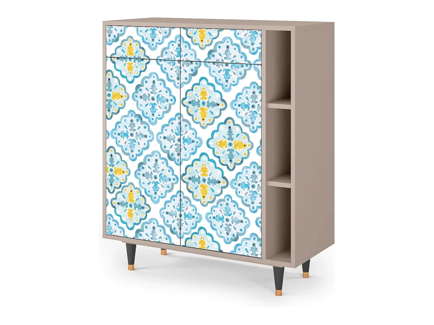 Aparador - 96х110х41 cm - BS6 - Portugese tiles, Latte