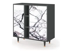 Aparador - 94х96х41 cm - BS5 - Raven Marble, Antracita
