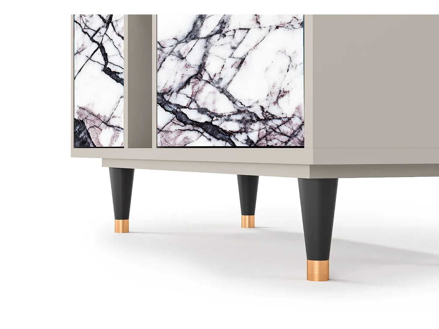 Aparador - 94х96х41 cm - BS5 - Raven Marble, Arena