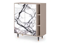 Aparador - 96х110х41 cm - BS6 - Raven Marble, Latte