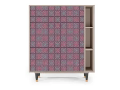 Aparador - 96х110х41 cm - BS6 - Riviera Mosaic, Latte