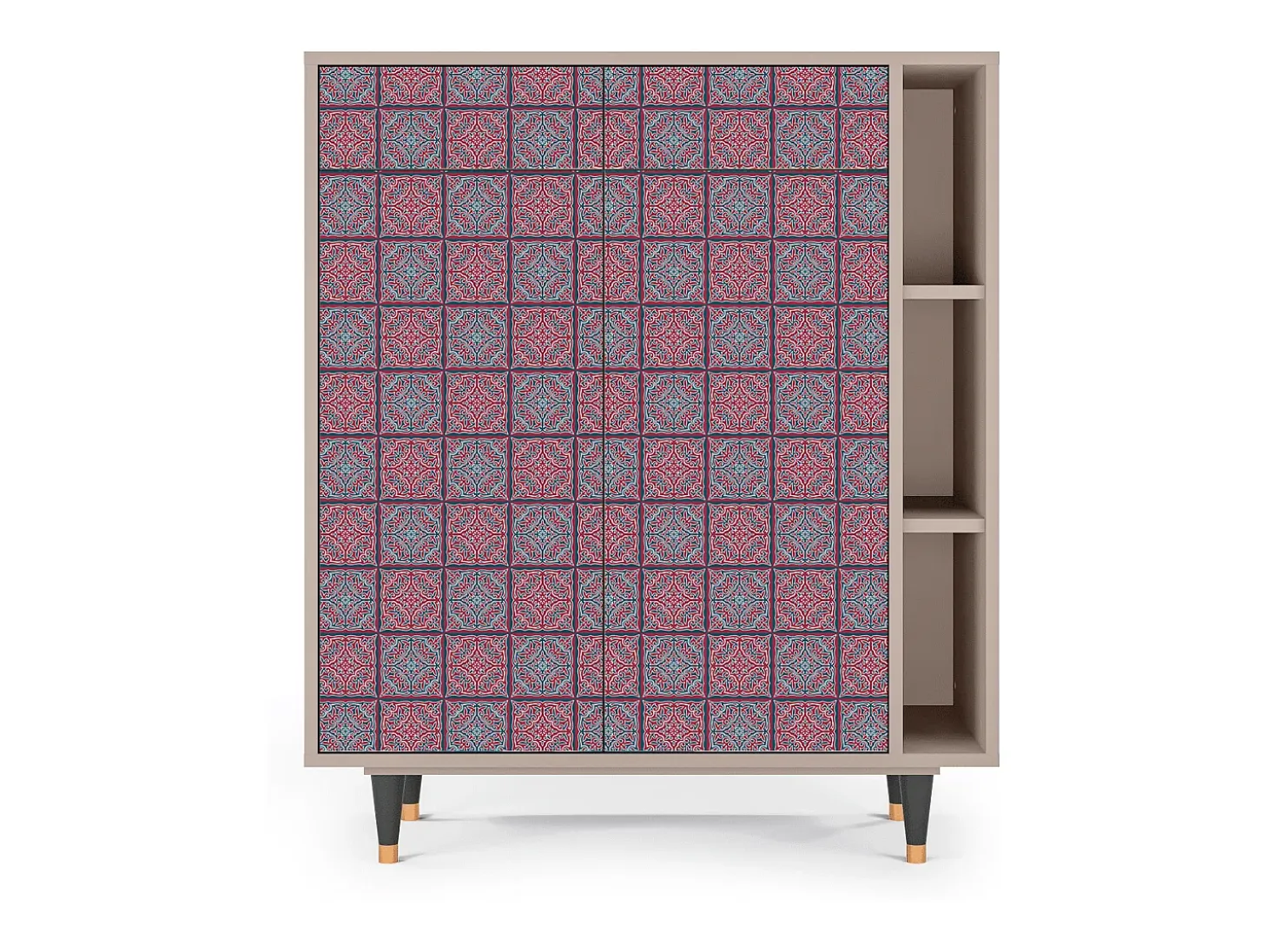 Aparador - 96х110х41 cm - BS6 - Riviera Mosaic, Latte