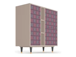 Aparador - 94х96х41 cm - BS5 - Riviera Mosaic, Latte