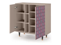 Aparador - 94х96х41 cm - BS5 - Riviera Mosaic, Latte