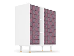 Aparador - 94х96х41 cm - BS5 - Riviera Mosaic, Blanco