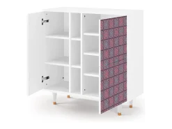 Aparador - 94х96х41 cm - BS5 - Riviera Mosaic, Blanco