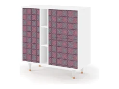 Aparador - 94х96х41 cm - BS5 - Riviera Mosaic, Blanco