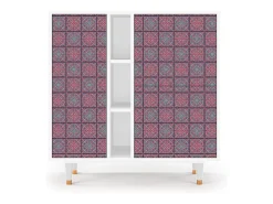 Aparador - 94х96х41 cm - BS5 - Riviera Mosaic, Blanco
