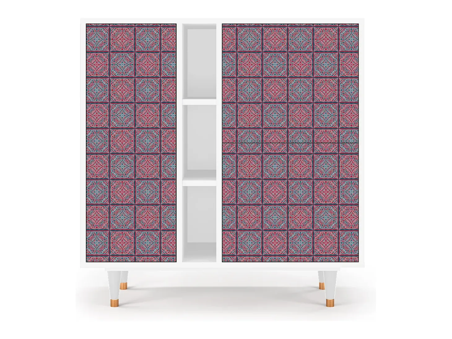 Aparador - 94х96х41 cm - BS5 - Riviera Mosaic, Blanco