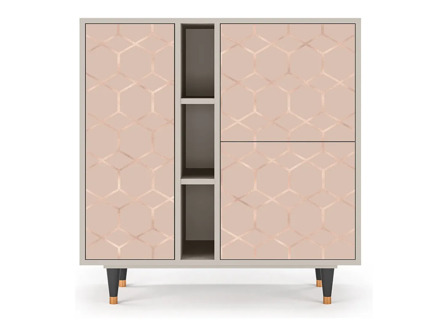 Aparador - 94х96х41 cm - BS5 - Rose Honeycomb, Arena