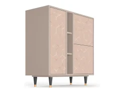 Aparador - 94х96х41 cm - BS5 - Rose Honeycomb, Latte