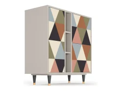 Aparador - 94х96х41 cm - BS5 - Royal Triangles, Arena