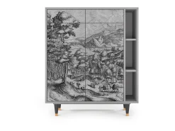Aparador - 96х110х41 cm - BS6 - Rusticorum, Gris