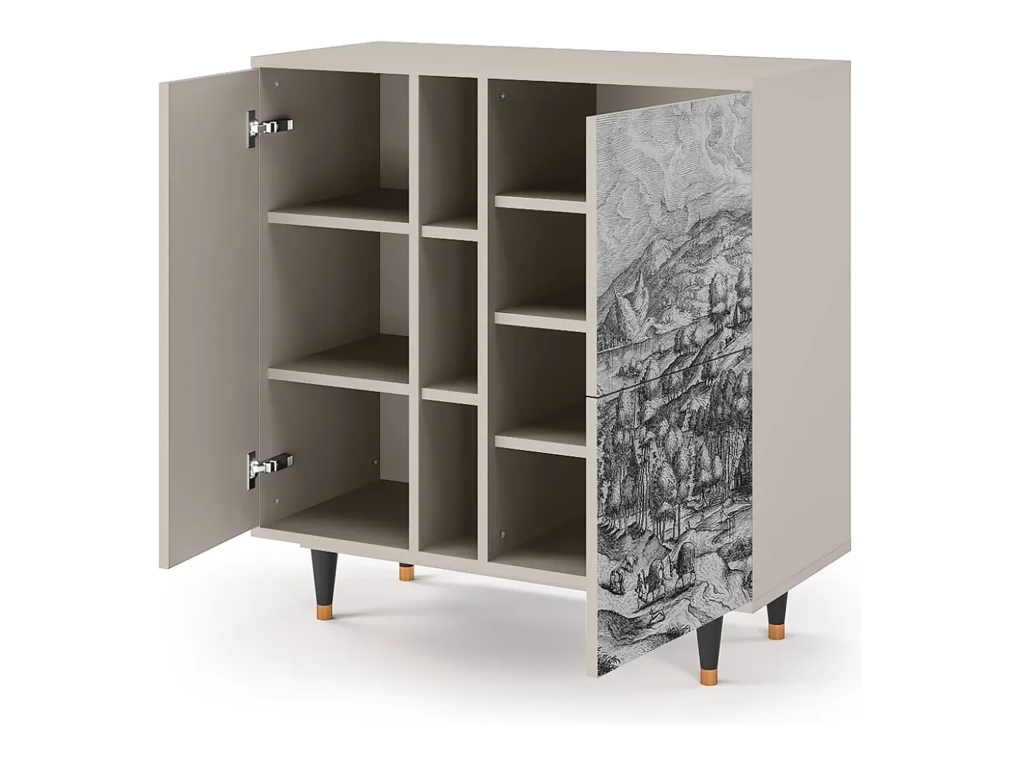 Aparador - 94х96х41 cm - BS5 - Rusticorum, Arena