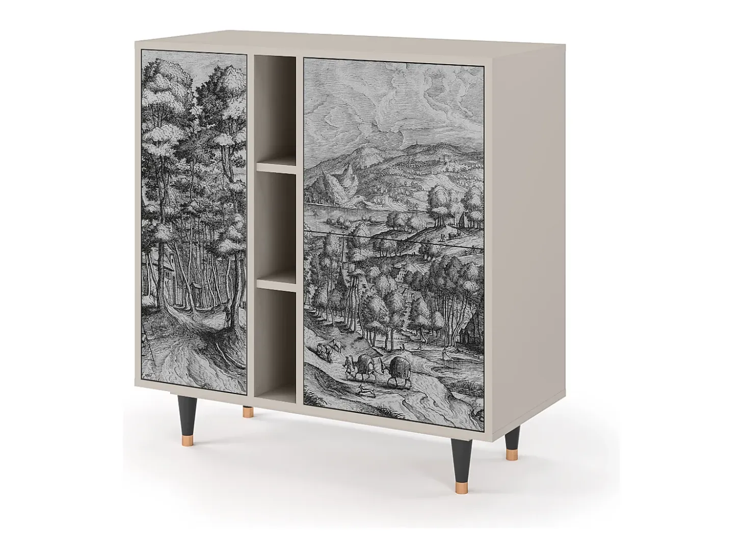 Aparador - 94х96х41 cm - BS5 - Rusticorum, Arena