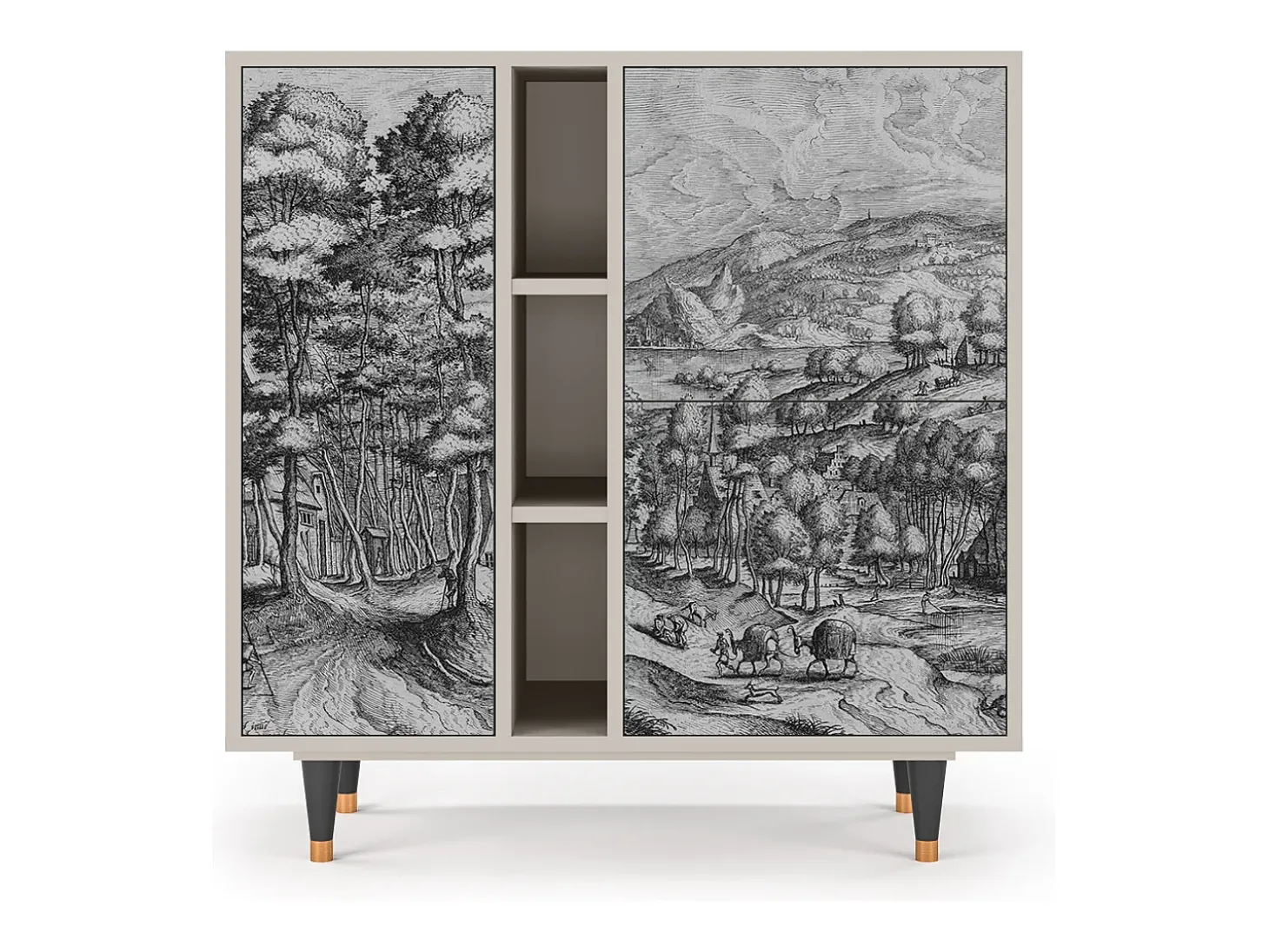 Aparador - 94х96х41 cm - BS5 - Rusticorum, Arena