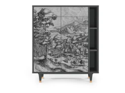 Aparador - 96х110х41 cm - BS6 - Rusticorum, Antracita