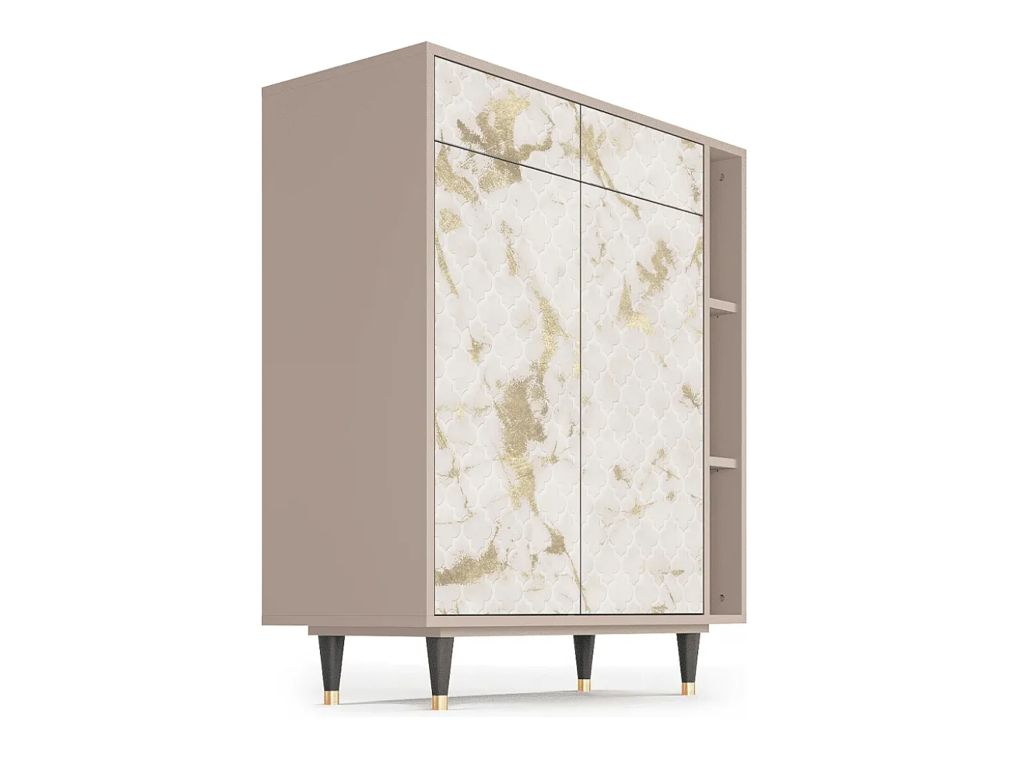 Aparador - 96х110х41 cm - BS6 - Sahara desert, Latte