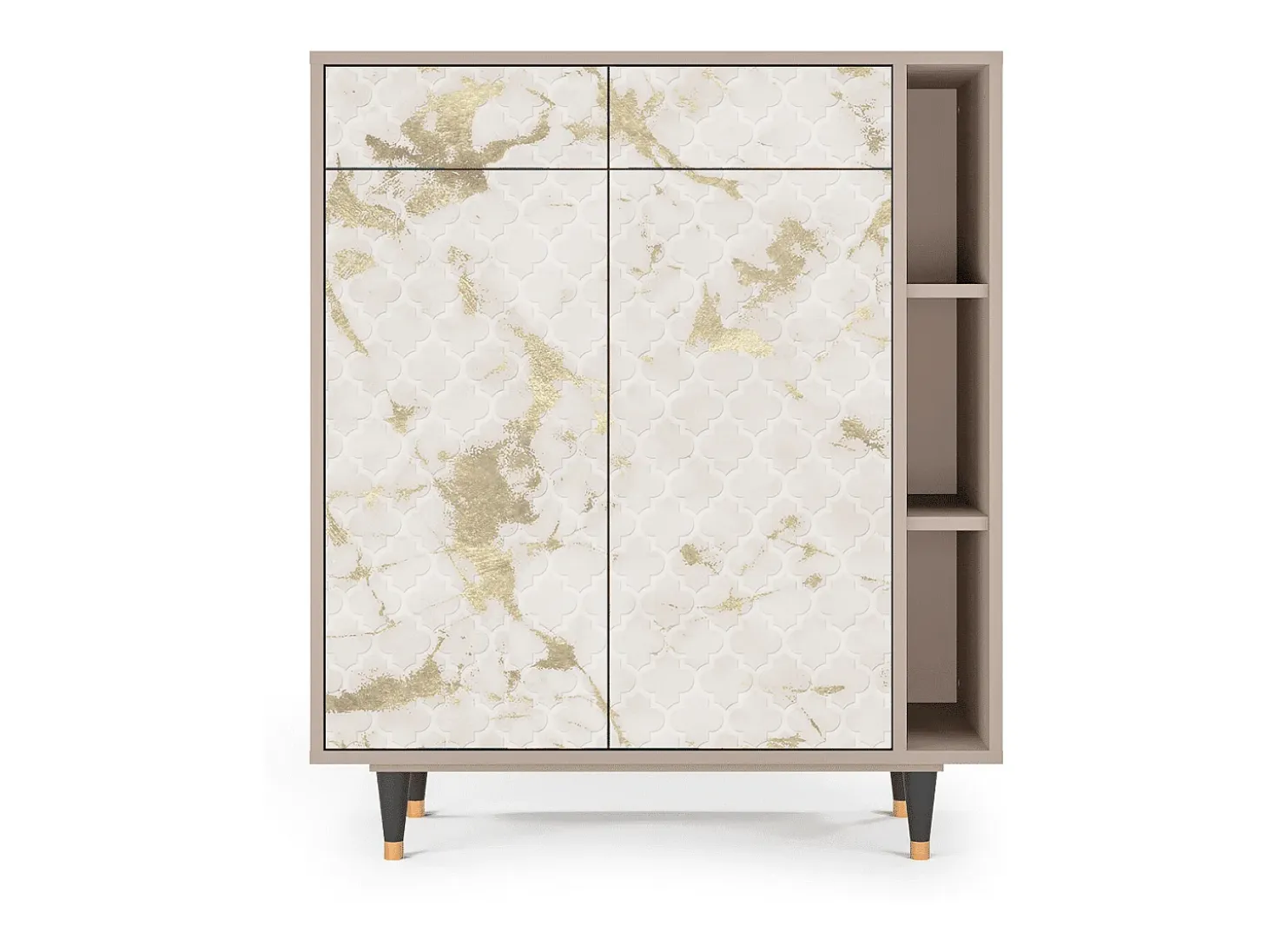 Aparador - 96х110х41 cm - BS6 - Sahara desert, Latte