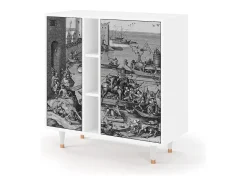 Aparador - 94х96х41 cm - BS5 - Saint Martin, Blanco